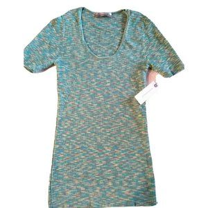 Anthropologie Scoop Neck  Sweater Short Sl…